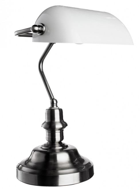 Кабинетная настольная лампа Arte Lamp BANKER A2491LT-1SS